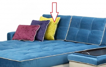 Подушки с кантом для дивана
